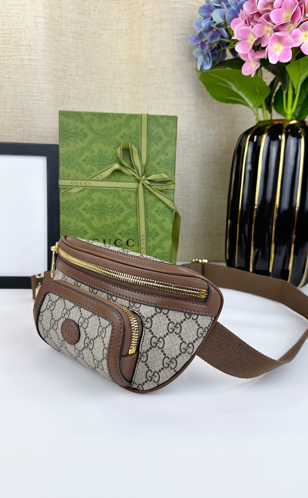 激安グッチバッグコピー側面デザイン